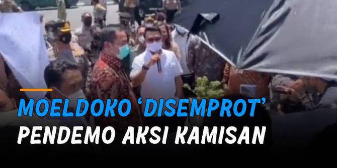 VIDEO: Kala Moeldoko 'Disemprot' Pendemo Aksi Kamisan di Semarang