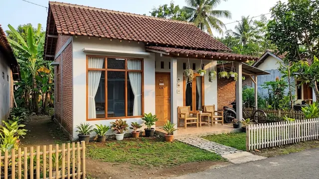 9 Model Rumah Desa Low Budget yang Tetap Terlihat Rapi, Simpel tapi Tetap Menarik