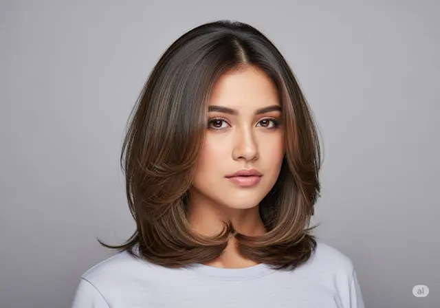 Bob Panjang Berlayer/Gaya Rambut Ibu Anak 1 (Sumber: gemini.com)