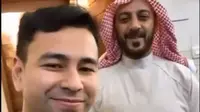 Raffi Ahmad dan Syekh Ali Jaber (Foto: YouTube)