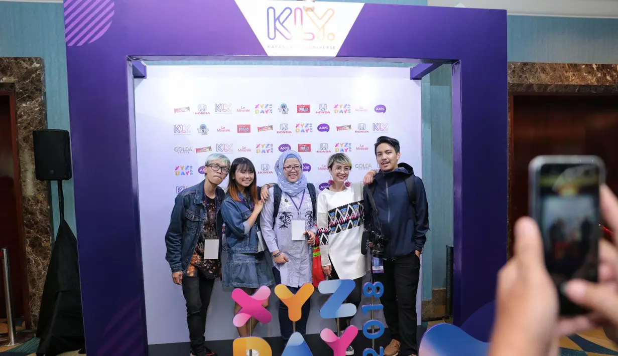 Selain pakar berbagi ilmunya di XYZ Day 2018, malam harinya akan digelar ajang penghargaan bergensi untuk para creator influencer di bidang masing-masing. Mulai dari lifestyle, music, art, gaming serta creator of the year. (Adrian Putra/Bintang.com)