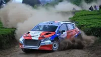 Mobil Terbalik dan Kaca Pecah, Pereli Ini Mampu Bangkit di APRC Sumut