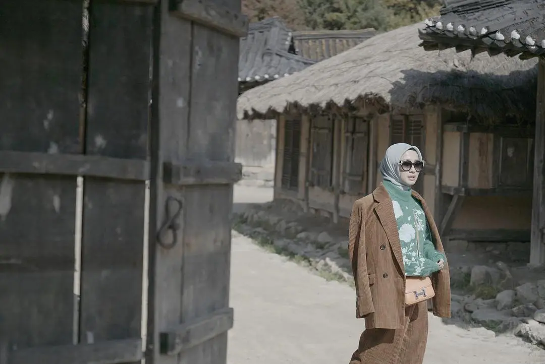 Laudya Cynthia Bella di Namyangju (Instagram/laudyacynthiabella)