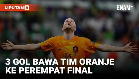 VIDEO: Highlights Piala Dunia 2022, Amerika Serikat Keok Digulung Belanda 1-3