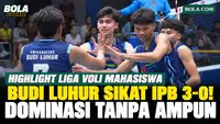 Highlight Liga Voli Mahasiswa Seri Jakarta 2026: Budi Luhur Jakarta Libas IPB Bogor 3-0, Dominasi Tanpa Ampun!