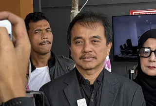 Roy Suryo Saat Menghadiri Sidang Praperadilan Kedua (Ady Anugrahadi/Liputan6.com)