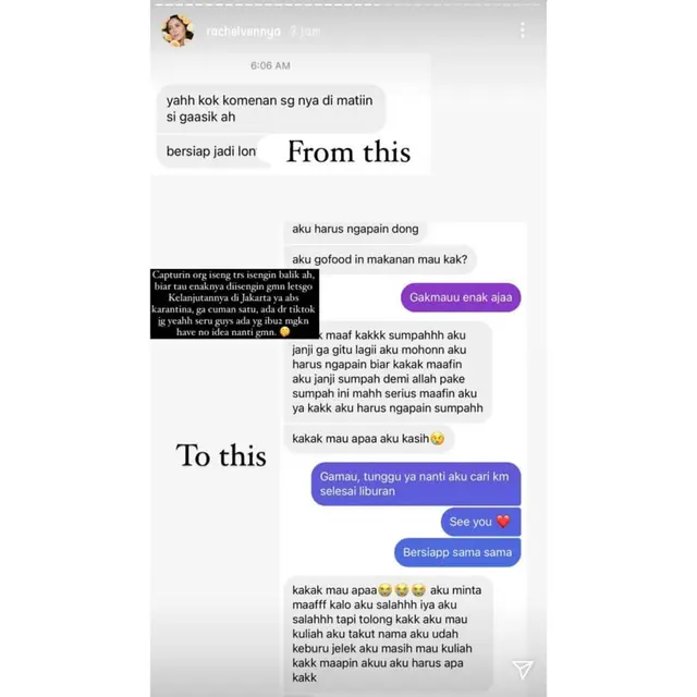 Rachel Vennya Siap Cari Warganet yang Menghinanya Sepulang dari Dubai