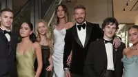 Modisnya David Beckham Sekeluarga di Pesta Pra-Ulang Tahun ke-50, Si Anak Sulung Tak Datang