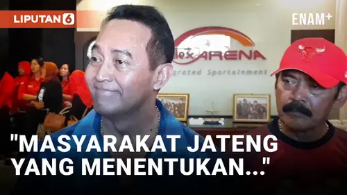 VIDEO: Andika Perkasa Enggan Sebut Pilkada Jateng Perang Bintang