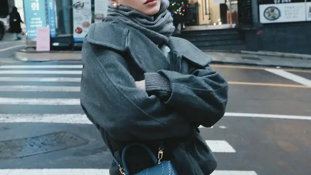 Potret Cantik Alyssa Daguise di Korea Selatan. (instagram/alyssadaguise)