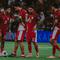 Ekspresi para pemain Timnas Indonesia saat menghadapi Irak pada putaran 4 Kualifikasi Piala Dunia 2026 di King Abdullah Sport City, Minggu (12/10/2025) dini hari WIB. (Timnas Indonesia)