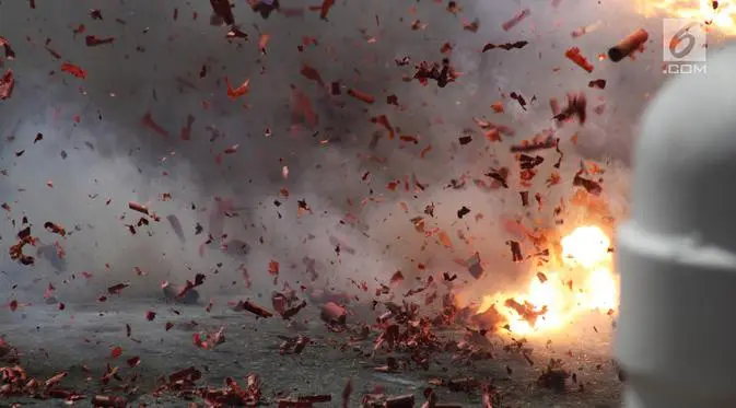 Ilustrasi ledakan bom (iStockPhoto)
