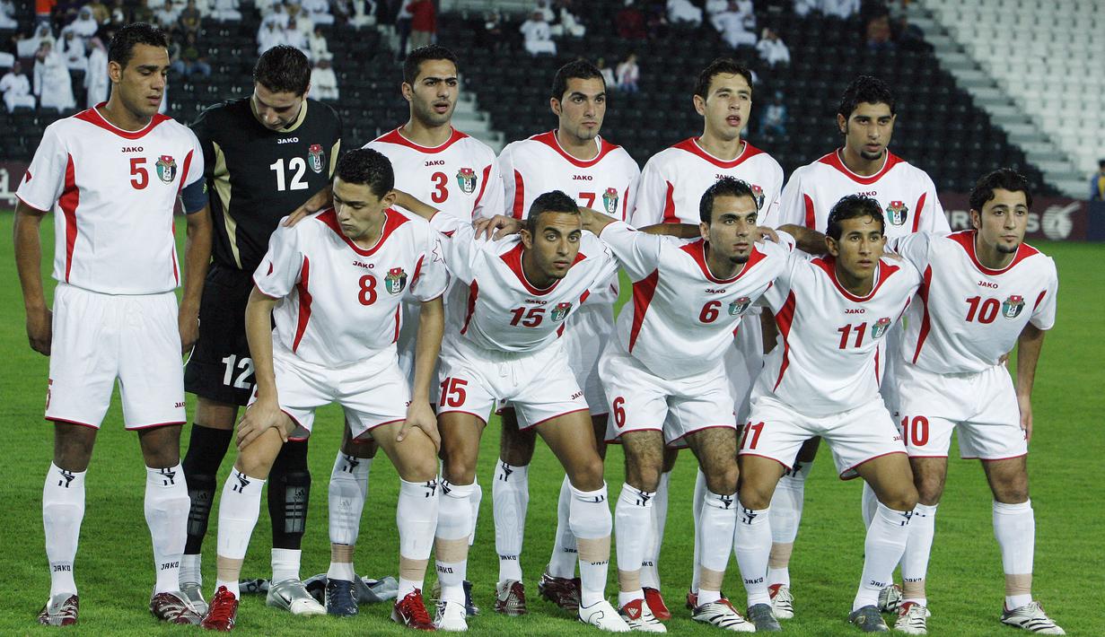 Dari tiga kali masuk babak final, yakni pada 2002, 2008, dan 2014. Yordania belum mampu mengangkat trofi tersebut. (AFP/Karim Jaafar)