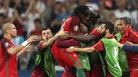 Lewat Adu Penalti, Portugal Singkirkan Polandia