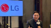 President of LG Electronics Indonesia Ha Sang-chul. Liputan6.com/Iskandar