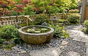 7 Inspirasi Kolam Mini ala Jepang yang Bisa Dibuat Tanpa Menggali Tanah, Estetik dan Menenangkan