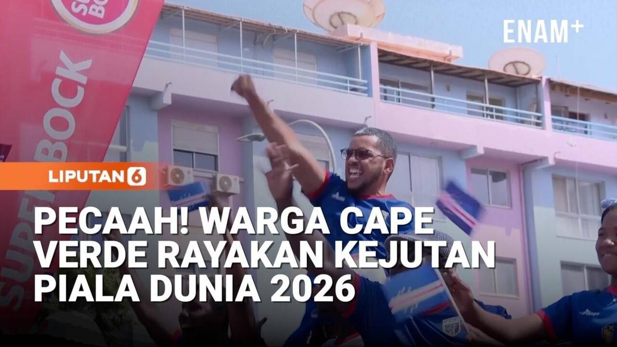 Dramatis! Warga Cape Verde Rayakan Kejutan Piala Dunia 2026