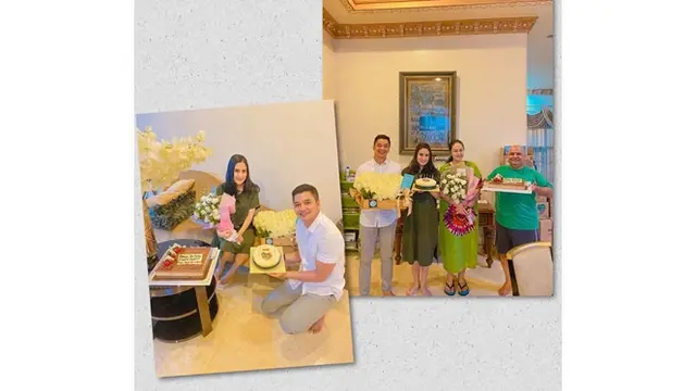 6 Momen Perayaan Ulang Tahun Angbeen Rishi ke-23, Sang Ayah Hadir
