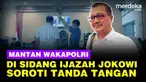 Mantan Wakapolri Komjen Pol Purn Oegroseno hadir di persidangan Citizen Lawsuit Ijazah Presiden ke-7 Joko Widodo (Jokowi) di Pengadilan Negeri Surakarta (PN Solo), Selasa (13/1)