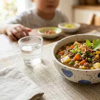 Resep Semur Daging Giling untuk Anak. (AI Generated)