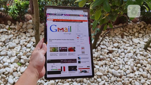 Samsung Galaxy Tab S7 Plus. Liputan6.com/Iskandar