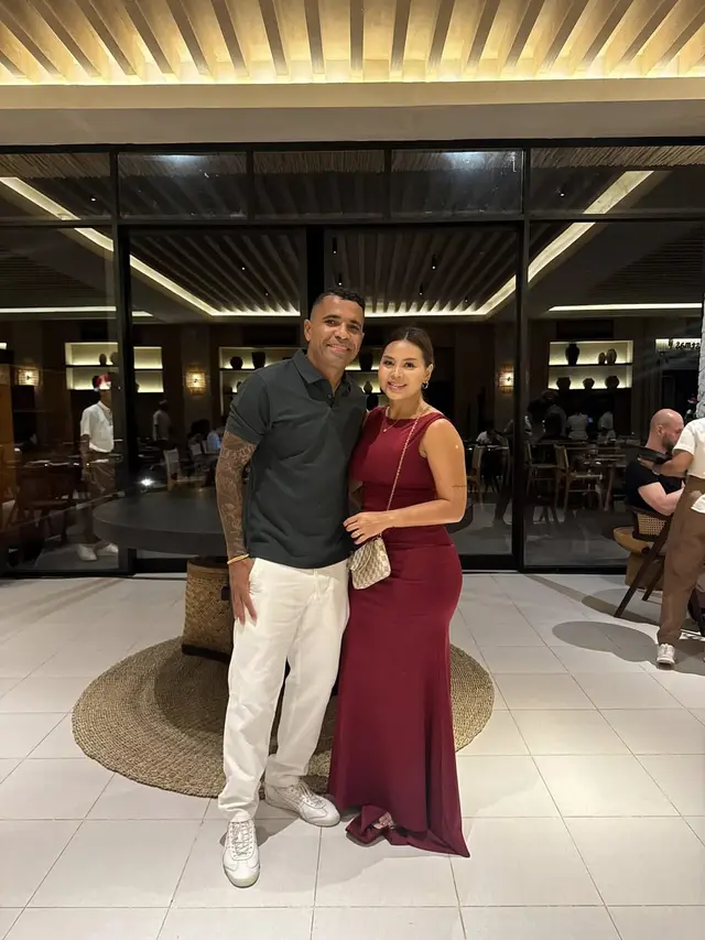 Beto Goncalves dan istri