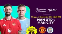 Saksikan Manchester United vs Manchester City dengan Tayangan 4K di Liga Inggris 2026/27 Hanya di Vidio