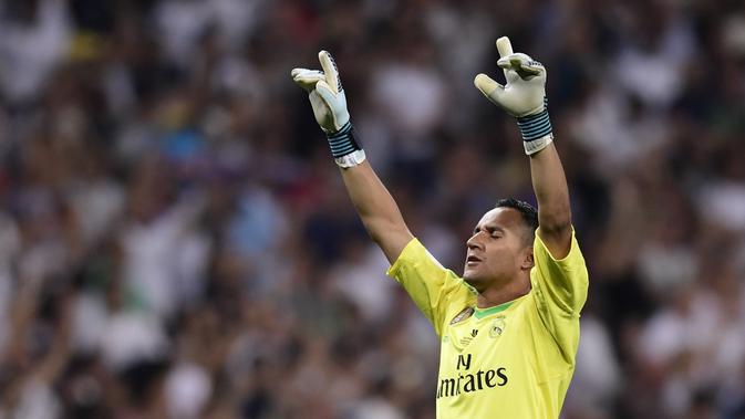 Kiper Real Madrid, Keylor Navas. (AFP/Javier Soriano)
