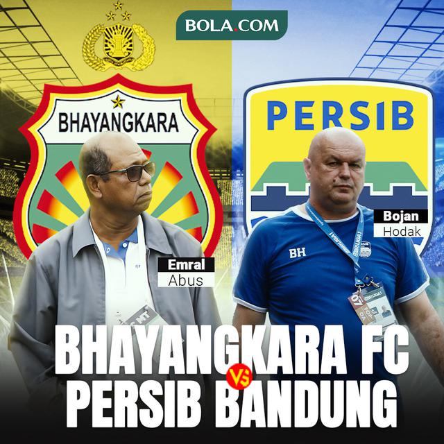 BRI Liga 1 - Duel Pelatih - Bhayangkara FC Vs Persib Bandung