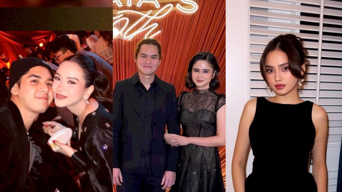 Tampilan Kompak Serba Hitam Alyssa Daguise Bareng Calon Iparnya, Syifa Hadju dan Tissa Biani di Pesta Ultah ke-50 Maia Estianty