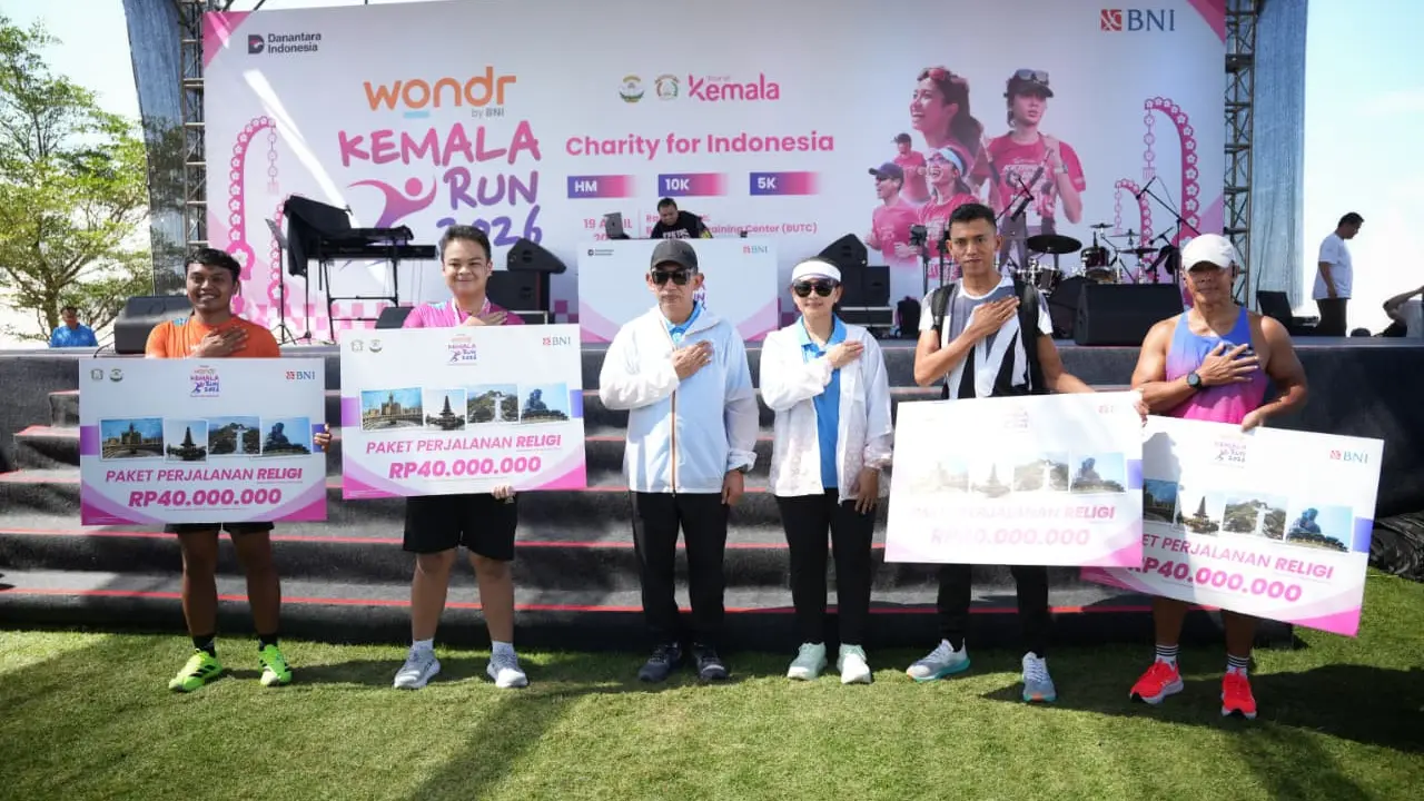 Kemala Run 2026 yang digelar pada Minggu 19 April 2026 di Bali United Training Center, Gianyar mencatatkan sejarah unik.