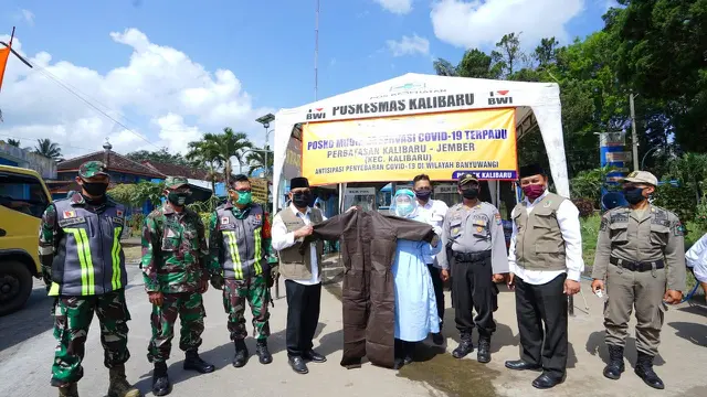 Salurkan Bantuan ke Posko Pemantauan