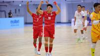 Timnas Futsal Indonesia berhasil meraih kemenangan 3-2 atas Vietnam pada laga semifinal Piala AFF Futsal 2026 di Nonthaburi Sports Complex Gymnasium, Nonthaburi, Jumat (10/4/2026) sore WIB. Hasil itu membuat Tim Garuda lolos ke final dan akan bersua Thailand. (dok. FFI)