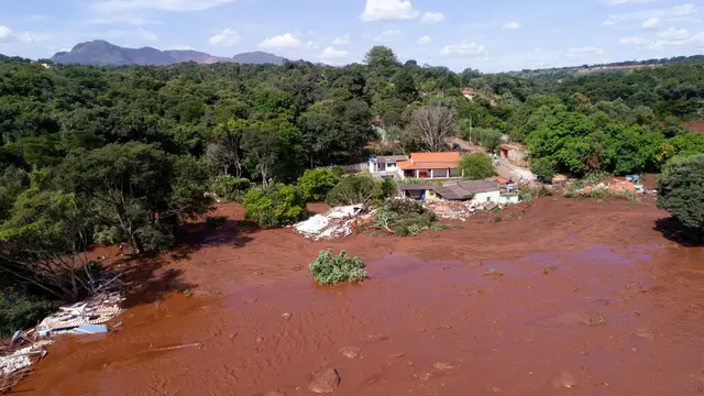 Hilangkan 200 Orang, Begini Dampak Jebolnya Bendungan di Brasil