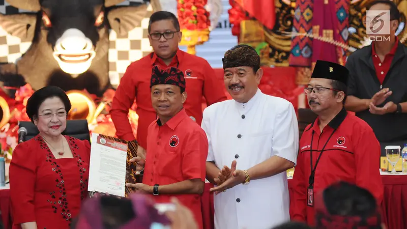 I Wayan Koster dan Tjokorda Oka Artha Ardana Sukawati