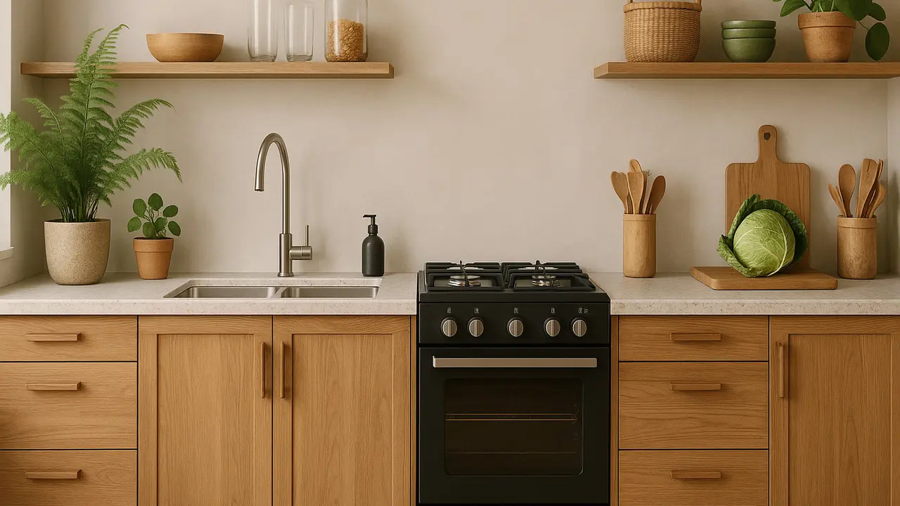 Model Cabinet Dapur Ramah Lingkungan/ Ilustrasi ChatGPT