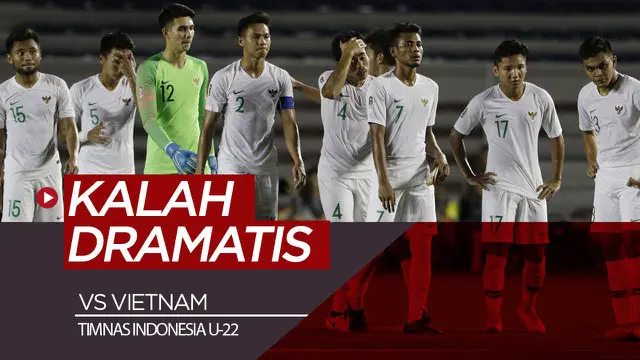 VIDEO: Highlights Sepak Bola SEA Games 2019, Vietnam Vs Timnas Indonesia U-22 2-1