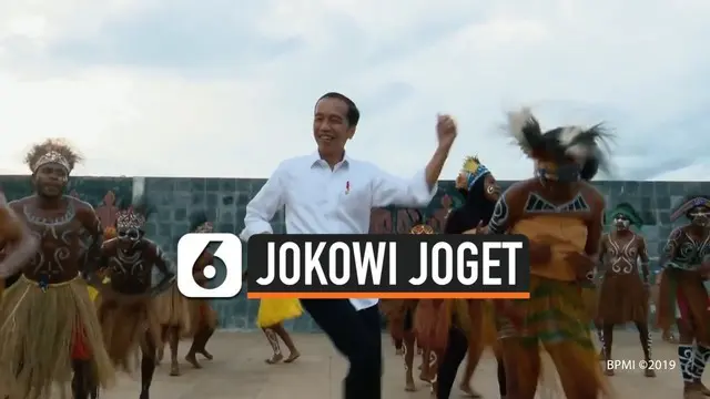 VIDEO: Jokowi Joget Tari Seka di Kaimana