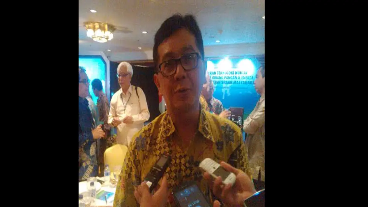 Kepala Batan Djarot Sulistio Wisnusubroto . (Liputan6.com/Taufiqurrahman)