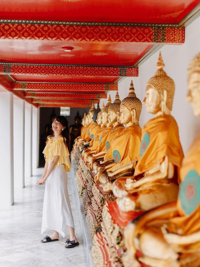 6 Gaya Liburan Shanju Eks JKT48 di Bangkok, Bikin Netizen Gagal Fokus