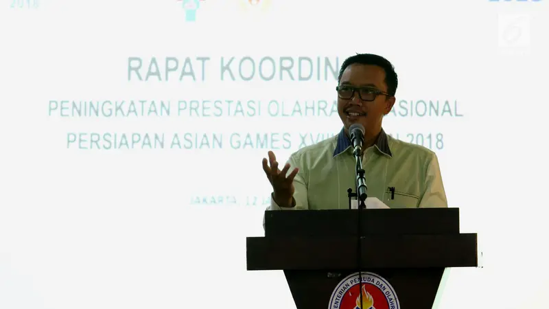 Menpora Gelar Rapat Koordinasi Asian Games 2018