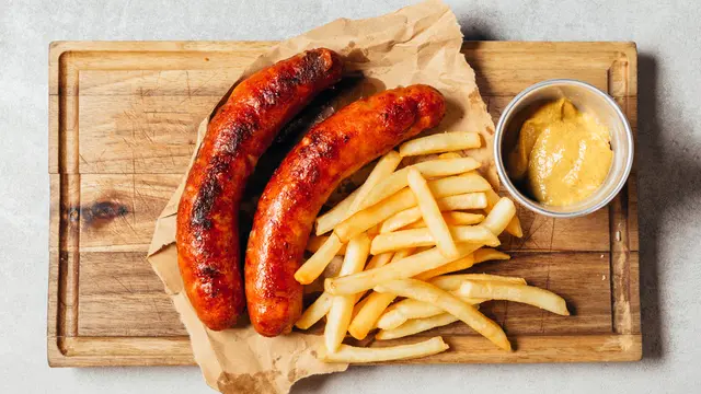 ilustrasi bratwurst