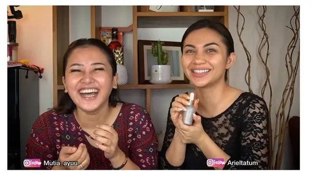 7 Potret Kebersamaan Mutia Ayu dan Ariel Tatum, Disebut Mirip Bak Saudara