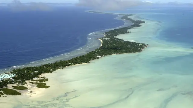 Pantai, Lautan di Kiribati