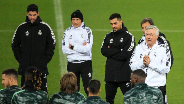 Melihat Latihan Pemain Madrid Jelang Hadapi Liverpool di Liga Champions