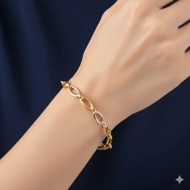Gelang Emas Figaro Chain 24K Cocok untuk Investasi Jangka Panjang. Gemini