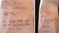 Pelayan Restoran Diberi Uang Tip Palsu Rp 2,23 Miliar