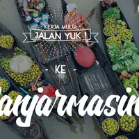 Kerja Mulu, Jalan Yuk ke Banjarmasin. (Digital Imaging: M. Iqbal Nurfajri/Bintang.com)