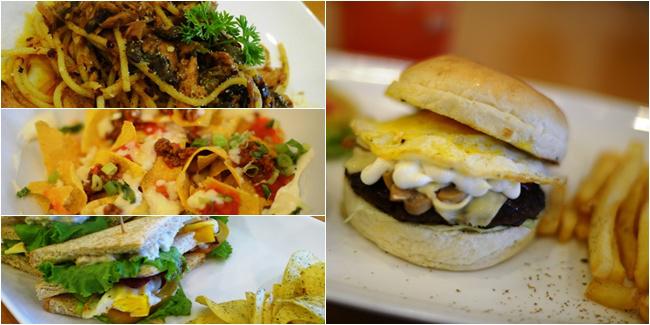 Menu-menu lezat ditawarkan Teras Putih 