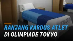 Olimpiade Tokyo 2020 kali ini menghadirkan hal baru, salah satunya di penginapan atlet.